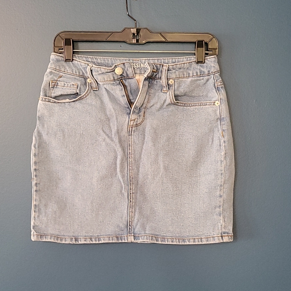 Mossimo Denim Mini Skirt